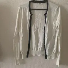 UNIQLO 白・黒　カーディガン　Sサイズ