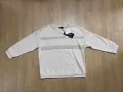 [New with tag] Weekend MaxMara Bead Decoration Sweatshirt Long Sleeve S