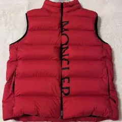 2026年最新】MONCLER カラー：レッド系 メンズ ダウンベスト