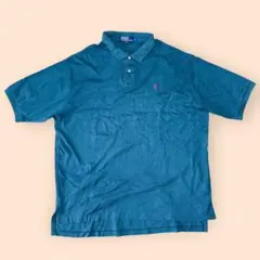 90s USA製 ポロバイラルフローレン オーバーサイズ 半袖 ポロシャツ