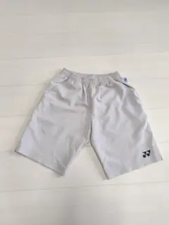 YONEX ハーフパンツ ライトグレー Sサイズ