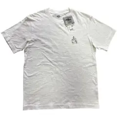 Tシャツ UNIQLO ユニクロ 鶏 伊藤若冲 白 M タグUT 付未使用品