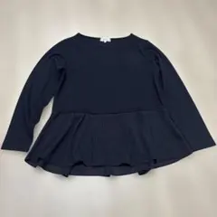 A/C DESIGN BY ALPHA CUBIC 長袖カットソー プリーツ