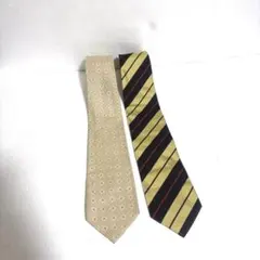 美品 バーバリー　BURBERRYネクタイ　2本セット シルク100%