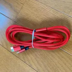マルチ3in1 USB ロング 充電ケーブルCtype Btype
