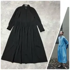 ADORE 濃紺ロングワンピース 長袖　36 ADORE 濃紺ロングワンピース 長袖 36 ADOREのフリマアイテム一覧