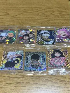 $*¥様 ワンピース ウエハースシール 7枚セット　SEC