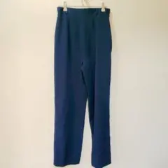 スラックス パンツ【M】12サイズ 紺　ネイビー　シンプル　きれいめ