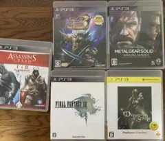 PS3ソフト5本まとめ売り