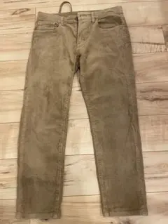 UNIQLO ベージュ　コーデュロイパンツ　Mサイズ