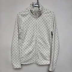 ユニクロ フリース 水玉ドット　ポケット付き