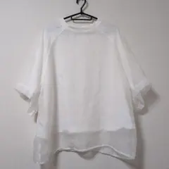 reca レカ オーガンジー重ねラグラン半袖Tシャツのサムネイル