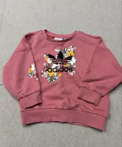 ゆう様専用★adidas 花柄トレーナー ピンク
