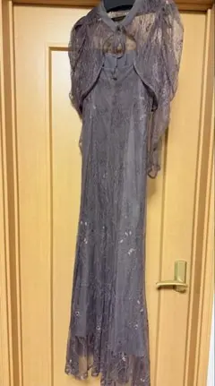 ボレロレイヤーレースドレス　オケージョン