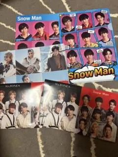 Snowman クリアファイル　まとめ売り