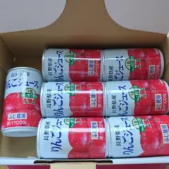 長野県産りんごジュース ストレート　果汁100%　160g 7缶セットのサムネイル