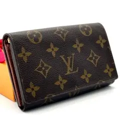 新型★ルイヴィトン モノグラム トレゾール L字ファスナー 二つ折り財布