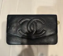 希少！ヴィンテージ　CHANEL デカココマーク シャネル 長財布　本品のみ