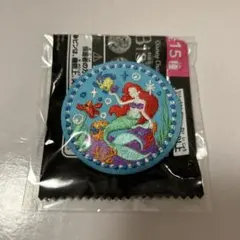 Disney Characters 刺繍缶バッジビスケット2 リトルマーメイド