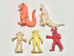 【昭和レトロ】ウルトラマン　ウルトラ怪獣　消しゴム　5体セット