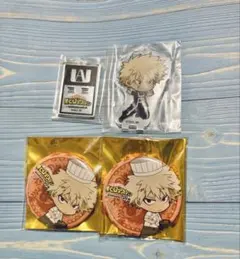 爆豪　アニカフェ　缶バッジ　アクスタ　僕のヒーローアカデミア ヒロアカ