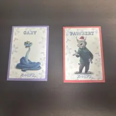 ズートピアキャラクターシール GARY PAWBERT