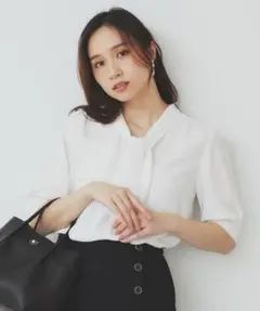 index ラッフルボウタイブラウス