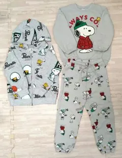 Peanuts スヌーピー パーカー　スウェットセット 98/104　まとめ売り