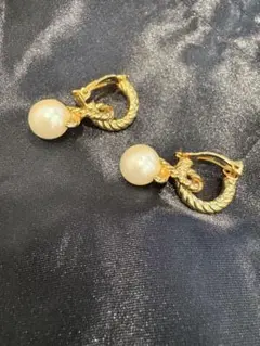 ヴィンテージイヤリング　フランス購入¥15000 ゴールドイヤリング
