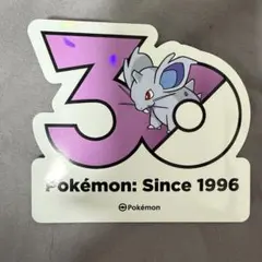 韓国 ポケモン 30周年ロゴ ステッカー ヌメルゴン - メルカリ