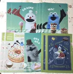 パペットスンスン クリアファイル ファミマ　全5種　コンプリート