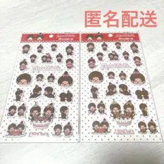 新品！⭐︎モンチッチ⭐︎ぷくっとシール　2枚セット　可愛い
