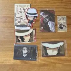鬼滅の刃　鬼舞辻無惨　まとめ売り　5点セット　カード　ステッカー