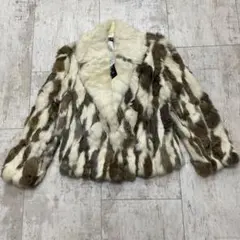 ん様 VARIFUR ファー コート 毛皮 ホワイト系 B912 - メルカリ