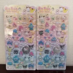【正規品】うるちゅるPOPシール サンリオデザイン2点セット