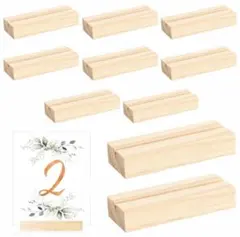 木製カードスタンド 10個セット