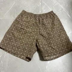 GU 総柄 ショートパンツ ベージュ Lのサムネイル