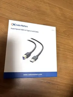 Cable Matters USB 3.0 Type A to Bケーブル