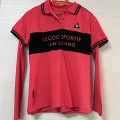 le coq sportif インナー付きポロシャツ ピンク Mサイズ