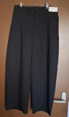 GU ブラック ワイドパンツ XL　新品