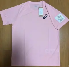 ASICS ピンク Tシャツ TOKYO 2025（Mサイズ）