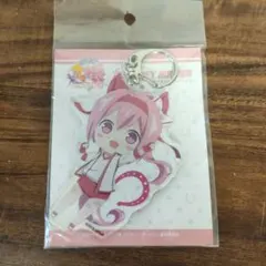 ウマ娘　ハルウララ　ラバー蹄鉄付きアクリルキーホルダー　ハピチャンくじ缶バッジ ハルウララ アクリルつままれ [ウマ娘 プリティーダービー] | 二次元 ピンズ・ピンバッジ・缶バッジ