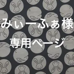 みぃーふぁ様　専用ページ 2点