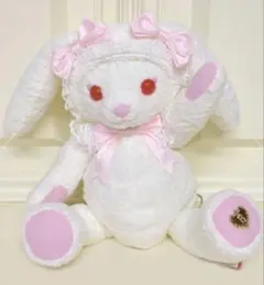 ベイビーザスターズシャインブライト　うさくみゃ リュック オフ白×ピンクのサムネイル