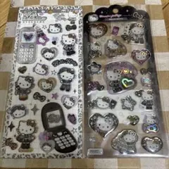 サンリオ　ハローキティ　平成はっぴーフォン　ドロップジェリーシール　シール　2枚