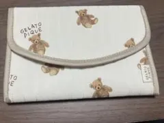 ※うさぎ様専用　未使用　ジェラート ピケ ベア柄母子手帳ケースM