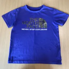 THE NORTH FACE カモフラロゴ Tシャツ ブルーのサムネイル