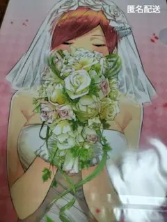 五等分の花嫁 ウェデングドレス クリアファイル C95グッズ 中野三玖