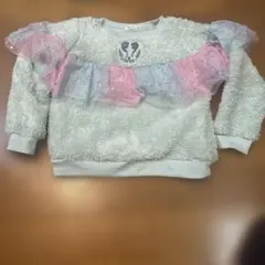 RELA. キッズ トレーナー フリル付き