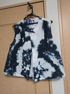 THE NORTH FACE タイダイ柄 半袖トップス WSパープルレーベル